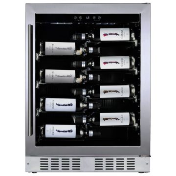 Dunavox DAUF-40.138SS Beépíthető Borhűtő